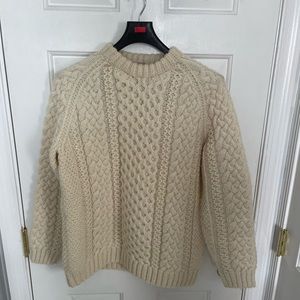 Vintage Sweater Irish Scottish Knit Wool